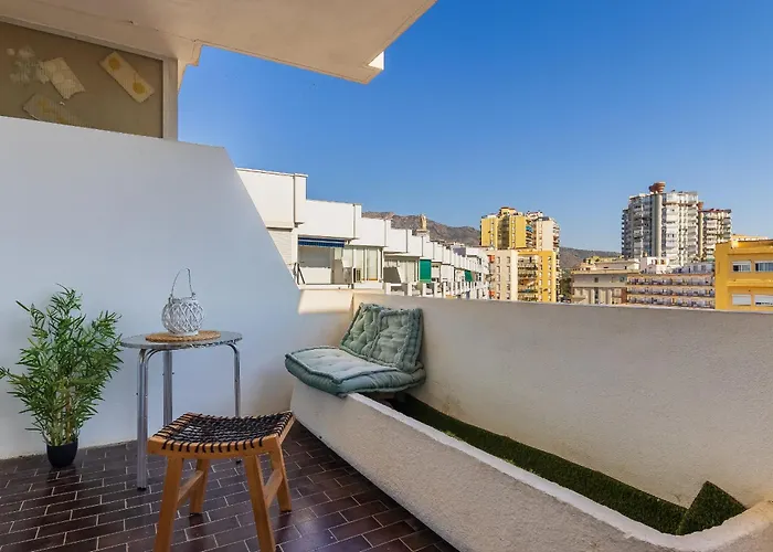Terraza Luminosa, Centrico, A 10 Min De La Playa Apartament Torremolinos