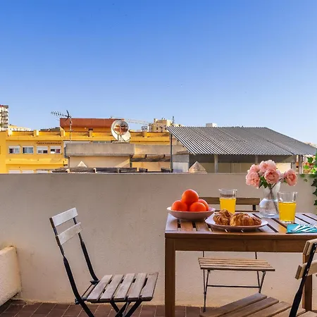 Apartamento Terraza Luminosa, Céntrico, A 10 Min De La Playa Torremolinos