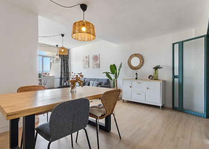 Terraza Luminosa, Centrico, A 10 Min De La Playa Торремолинос